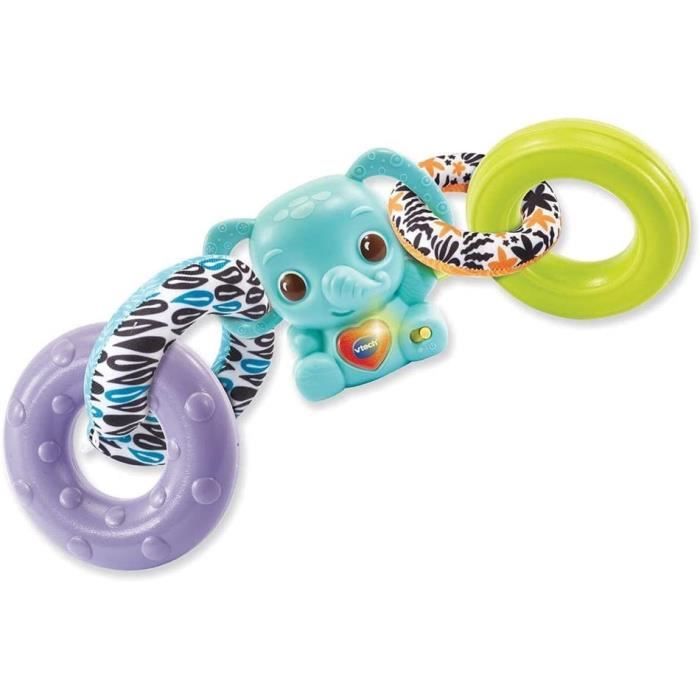 VTECH BABY - Nino, Baby Elephant Stacko 3 in 1 (Bio-Based Plastic)