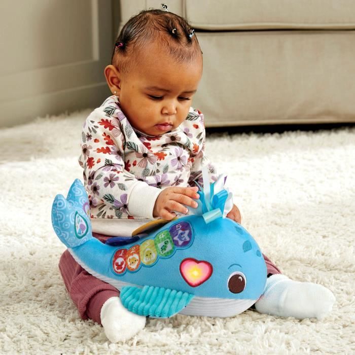 VTECH OCÉANE, MY MUSICAL WHALE (RECYCLED PLASTIC BOTTLES)