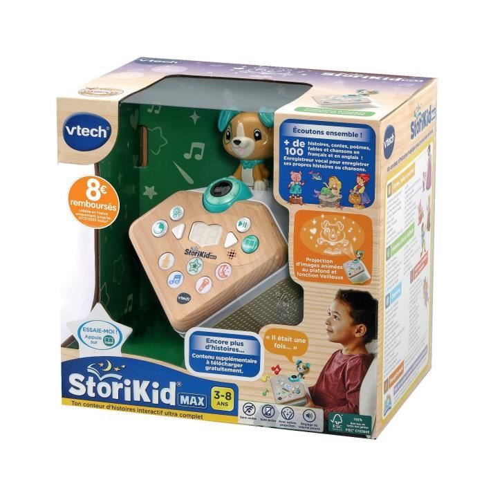 VTECH STORIKID MAX - MY STORYTELLER (TOY WITH FSC WOOD PART)