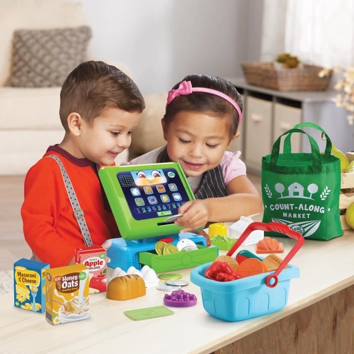 VTECH - 1,2,3 Imitate Me - Maxi Shopping Interactive Cash Register - Children's Imitation Toy