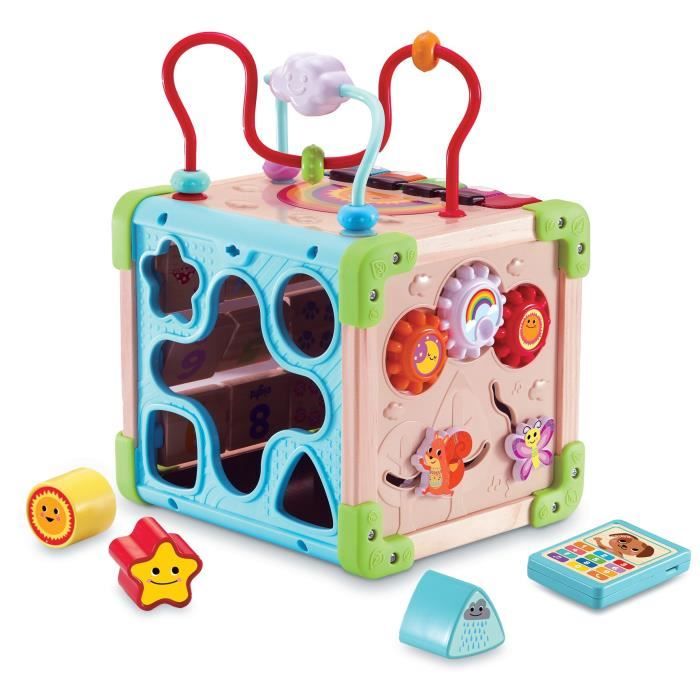VTECH CUBE NATURE INTERACTIVE MULTIACTIVITY (TOY WITH FSC CERTIFIED WOOD PART)