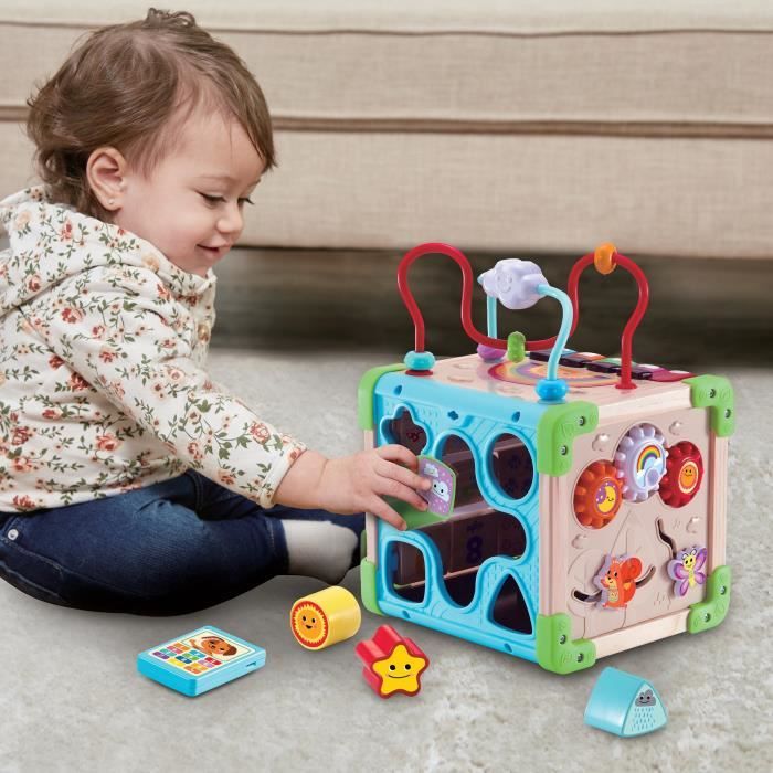 VTECH CUBE NATURE INTERACTIVE MULTIACTIVITY (TOY WITH FSC CERTIFIED WOOD PART)