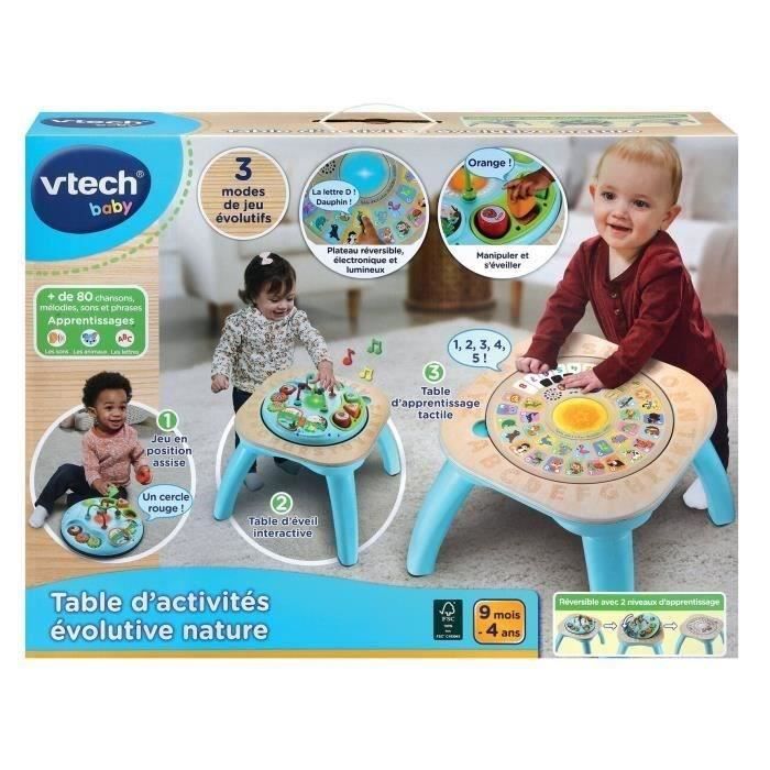 VTECH NATURE SCALABLE ACTIVITY TABLE (TOY WITH FSC CERTIFIED WOOD PART)