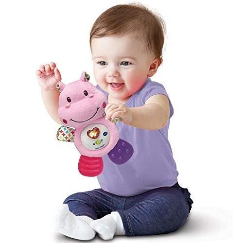 VTECH BABY - Pink croc'hippo - Baby Musical Rattle