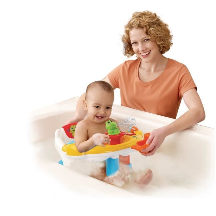 VTECH BABY - Super 2 in 1 Interactive Bath Seat - Bath Toy