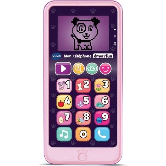 VTECH - Imitation Child Toy - My pink emoti'fun phone