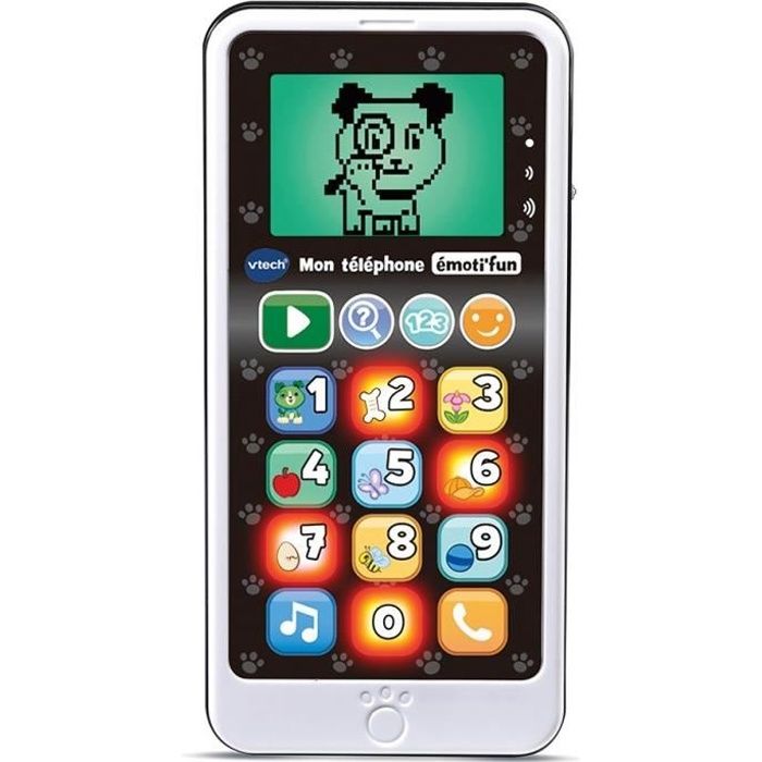 VTECH - Child Imitation Toy - My Emoti'fun Black & White Phone