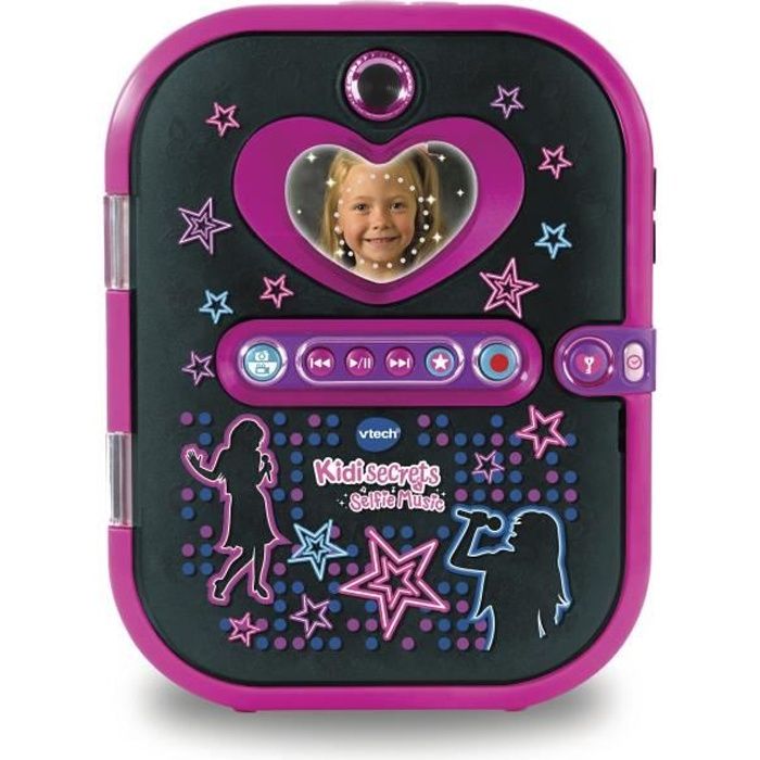 VTECH - Kidisecrets Selfie Music Black - Musical Electronic Agenda