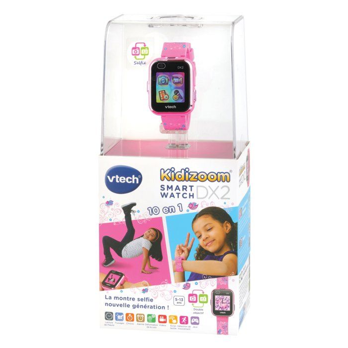 VTECH - Kidizoom Smartwatch Connect DX2 Pink - Watch Photos and Videos