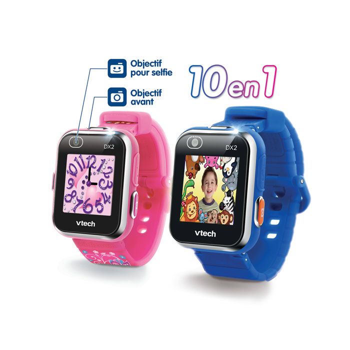 VTECH - Kidizoom Smartwatch Connect DX2 Pink - Watch Photos and Videos