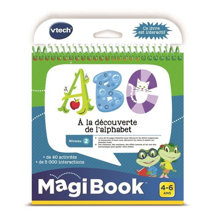 VTECH - Magibook Interactive Book - ABC, Discovering The Alphabet