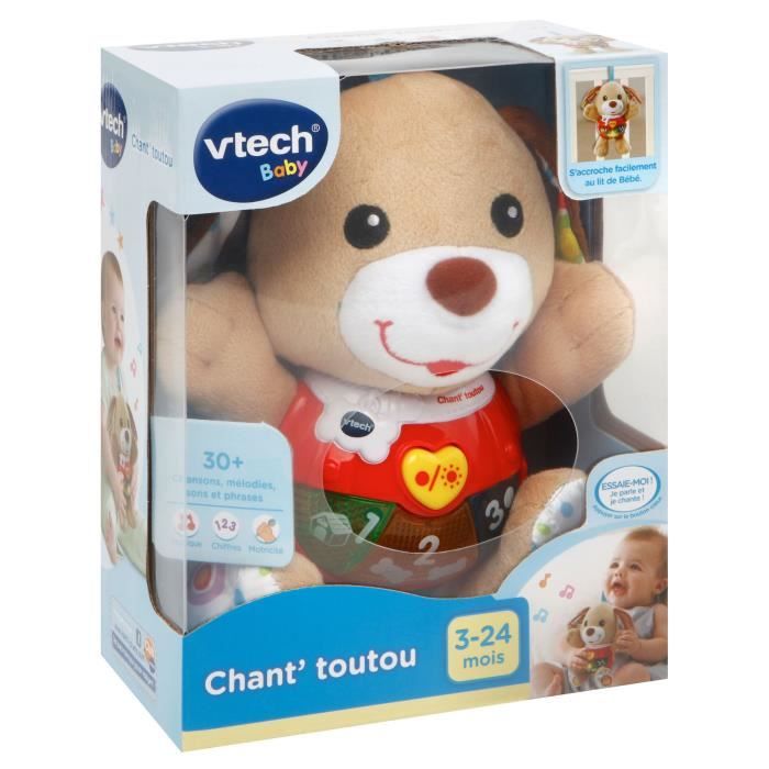 VTECH - Chant'toutou Brown - Kids Interactive Plush