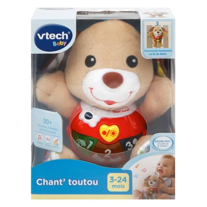 VTECH - Chant'toutou Brown - Kids Interactive Plush