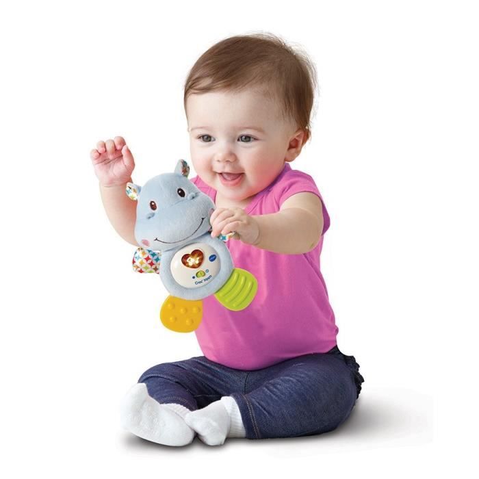 VTECH BABY - Rattle Croc'Hippo - Textured Plush