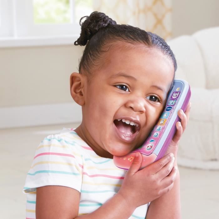 VTECH SMARTPHONE P'TIT GENIUS MAGIC LIGHT PINK
