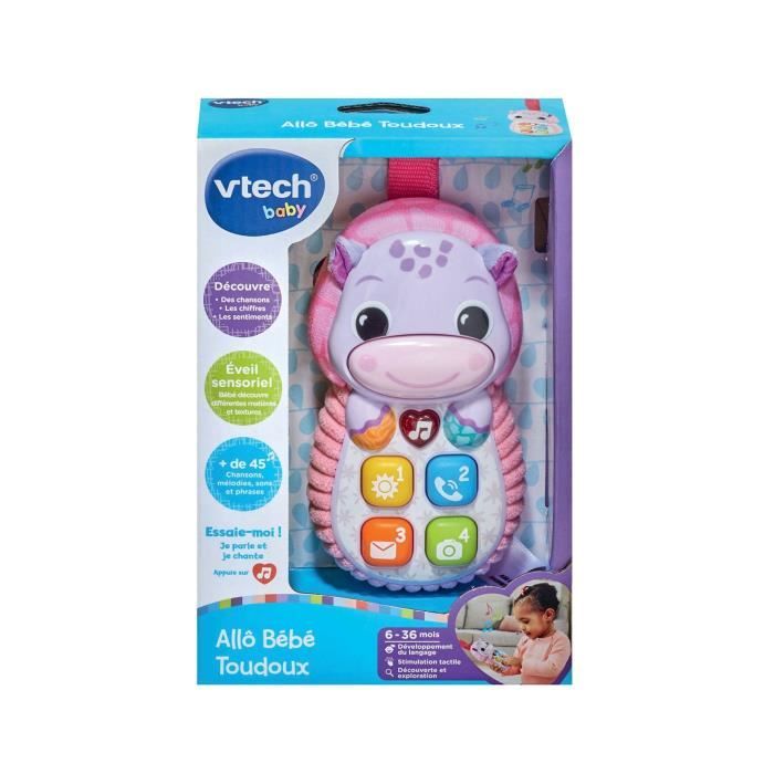 VTECH-ALLO BABY TOUDOUX PINK