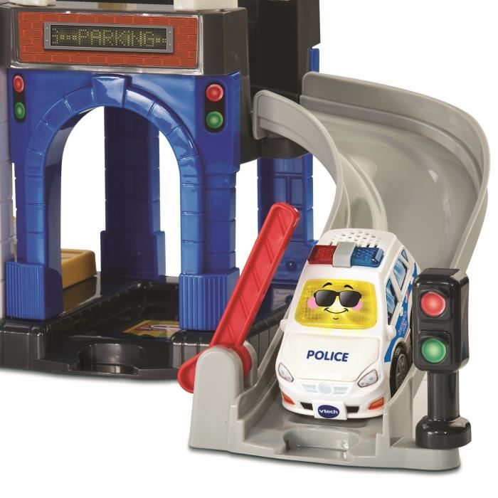 VTECH TUT TUT BOLIDES PRO SERIES - SUPER INTERACTIVE POLICE STATION (+ CHRIS, POLICE LIEUTENANT)