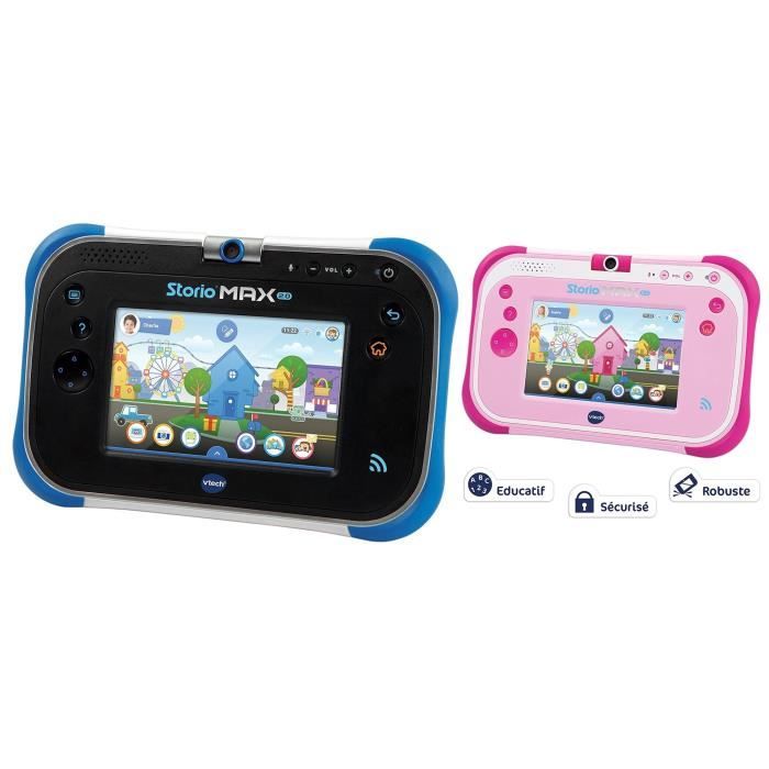 VTECH - Console Storio Max 2.0 5 Blue - Educational Tablet Child 5 Inches