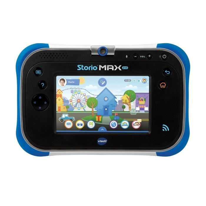 VTECH - Console Storio Max 2.0 5 Blue - Educational Tablet Child 5 Inches