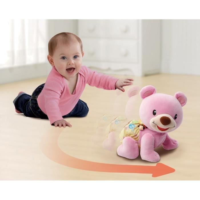 VTECH BABY - Bear, 1,2,3 Follow Me - Pink