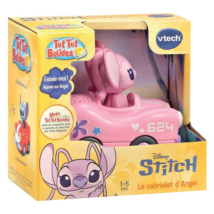VTECH - STITCH RACING CARS - VEHICLES - Multicolor