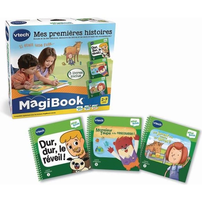 VTECH - 488805 - Magibook - Pack of 3 history books
