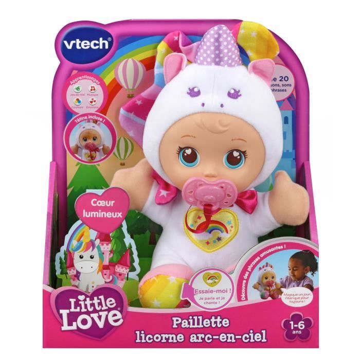 VTECH - 526305 - Little Love - Rainbow unicorn sequin