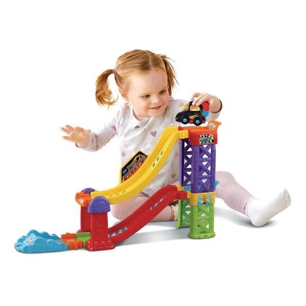 VTECH - 527505 - Tut Tut Bolides - Springboard of the Extreme Waterfalls + Lucas, the King of the Championship