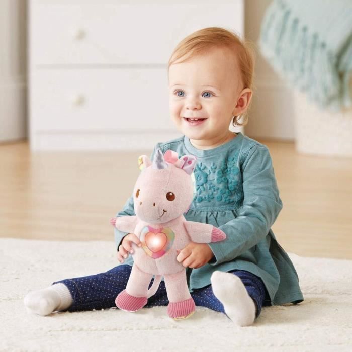 VTECH - Doudou - 528105 - Maé, Ma Licorne a Câliner