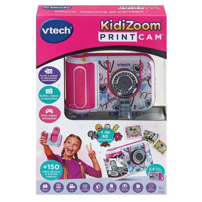 VTECH KIDIZOOM PRINT CAM (PINK)