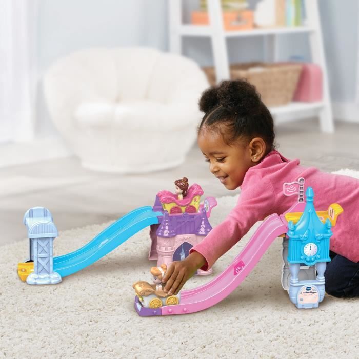 VTECH TUT TUT BOLIDES DISNEY PRINCESSES - CASTLE - ENCHANTED SLIDE (+ CINDERELLA'S ENCHANTED WEDDING CARRIAGE)