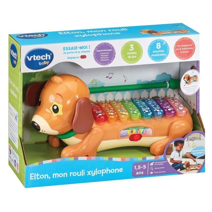 VTECH ELTON, MY ROLLING XYLOPHONE