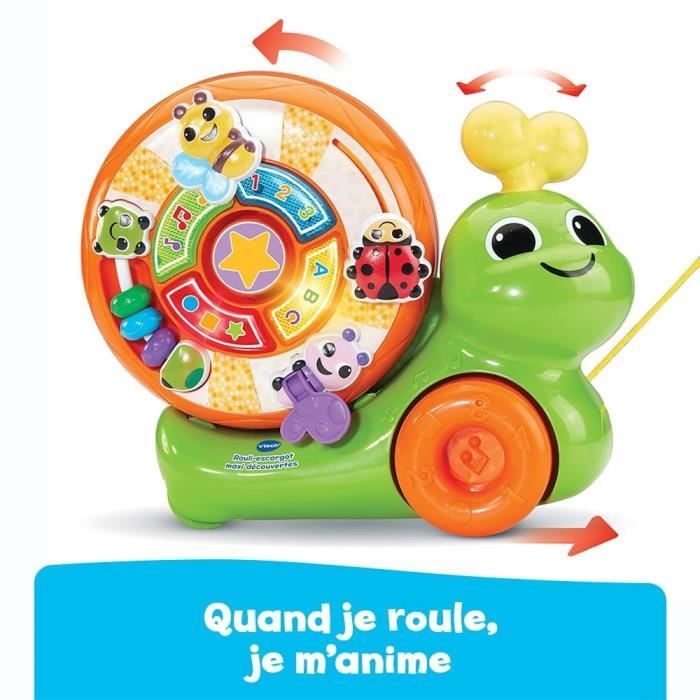 VTECH ROULI-ESCARGOT MAXI DISCOVERIES