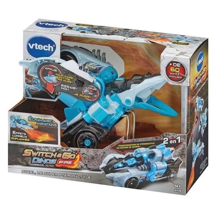 VTECH SWITCH & GO DINOS - STEEL, THE SUPER PTERODACTYL