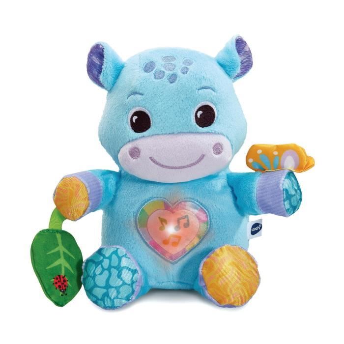 VTECH THÉO, MY CUDDLY HIPPO (RECYCLED PLASTIC BOTTLES)