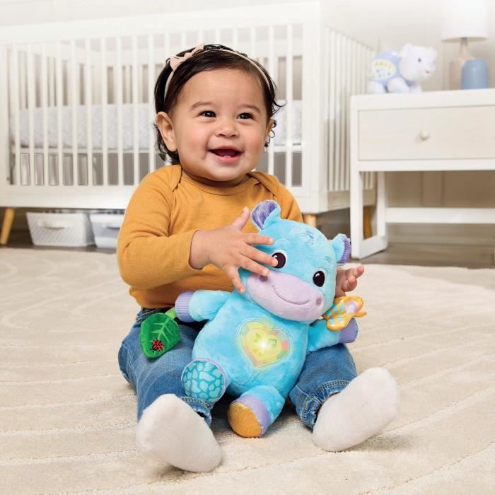 VTECH THÉO, MY CUDDLY HIPPO (RECYCLED PLASTIC BOTTLES)