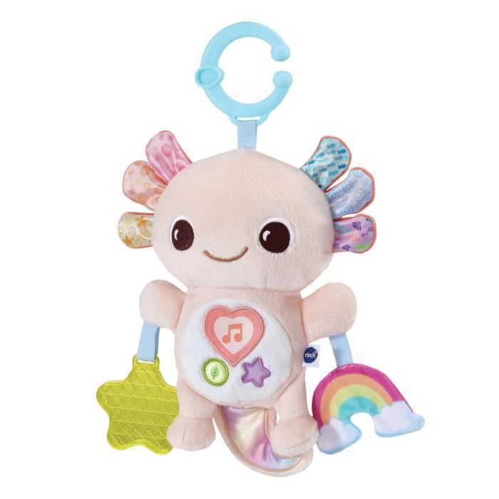 VTECH ELIOTT, BEBE AXOLOTL MUSICAL (RECYCLED PLASTIC BOTTLES)
