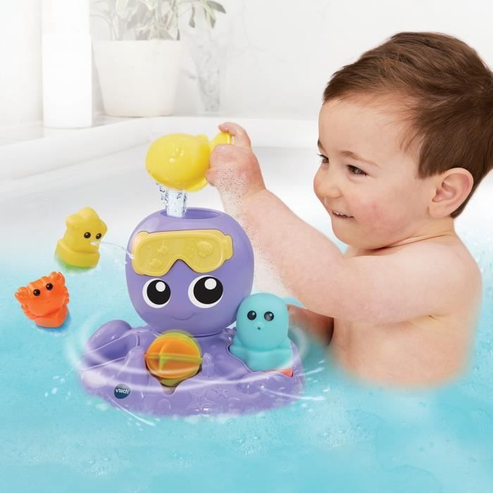 VTECH JULIE, MY OCTOPUS BATH SPINNING TOP