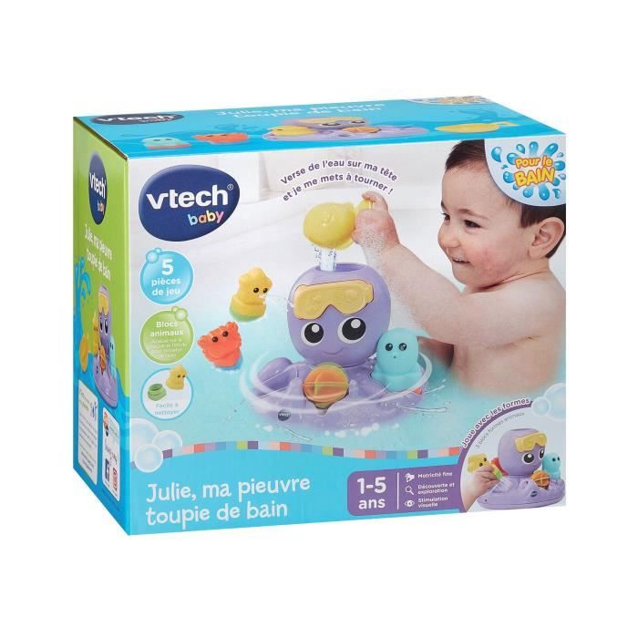 VTECH JULIE, MY OCTOPUS BATH SPINNING TOP
