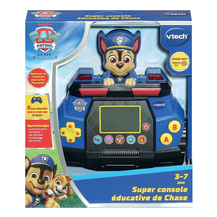 VTECH - PAW PATROL - CHASE'S SUPER EDUCATIONAL CONSOLE - Multicolor