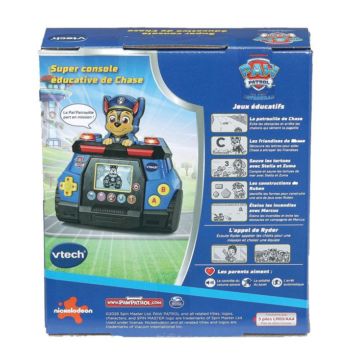 VTECH - PAW PATROL - CHASE'S SUPER EDUCATIONAL CONSOLE - Multicolor