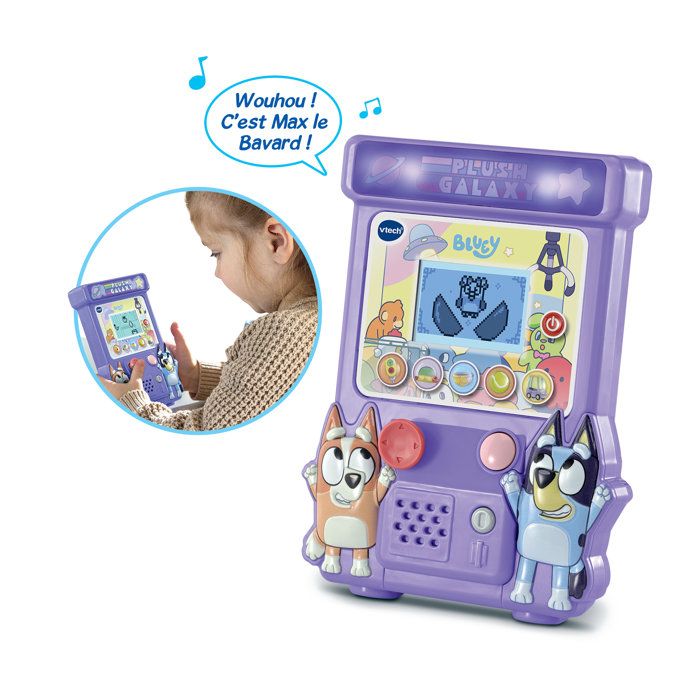 VTECH - BLUEY - MAGIC CLAMP MACHINE CONSOLE  - Multicolor