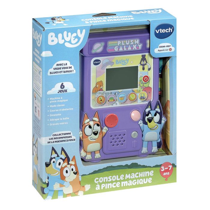 VTECH - BLUEY - MAGIC CLAMP MACHINE CONSOLE  - Multicolor