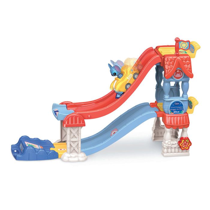 VTECH - STITCH RACING CARS - JUMP AND SLIDE TRACK - Multicolor