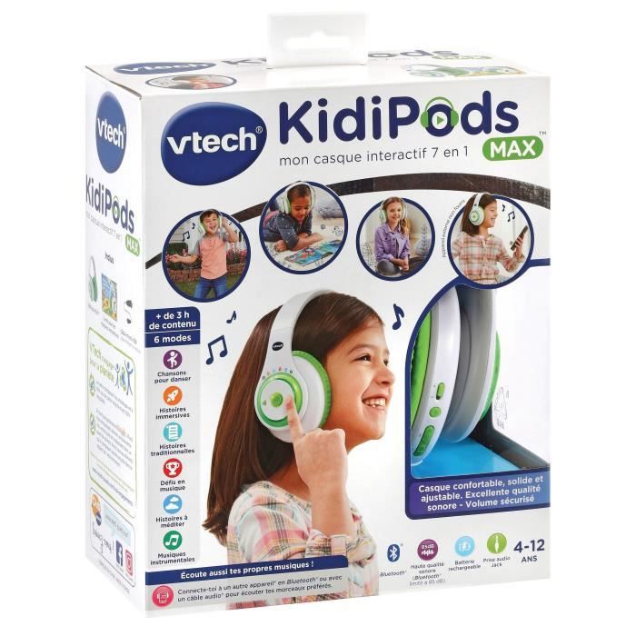 VTECH - Kidipods Max - My 7 in 1 Interactive Headphones