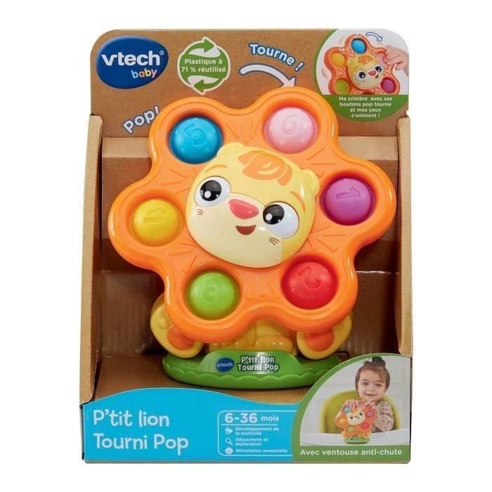 VTECH LITTLE LION TOURNI POP (REUSED PLASTIC)