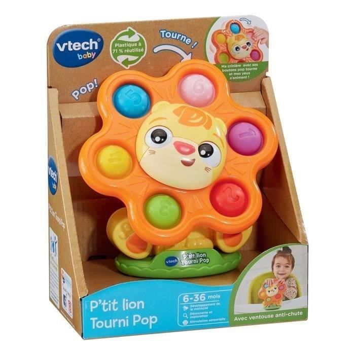 VTECH LITTLE LION TOURNI POP (REUSED PLASTIC)