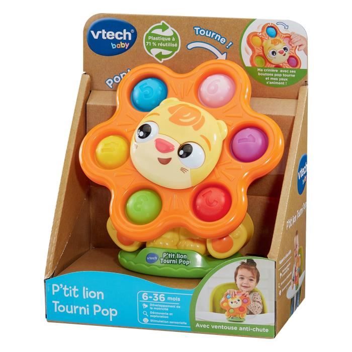 VTECH LITTLE LION TOURNI POP (REUSED PLASTIC)