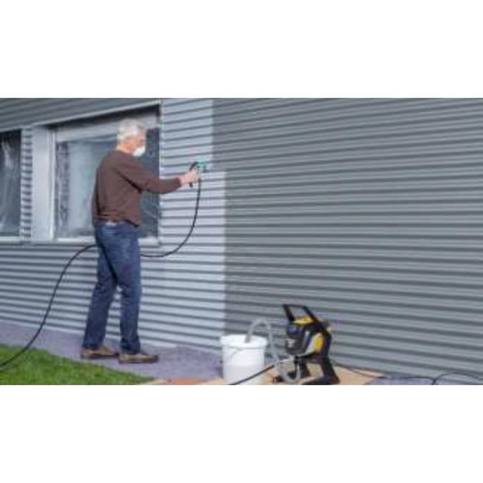 Wagner Paint Station Pump Airless HEA CS350R - Flow rate 1.50L / min + yield 15 m² / 2 min