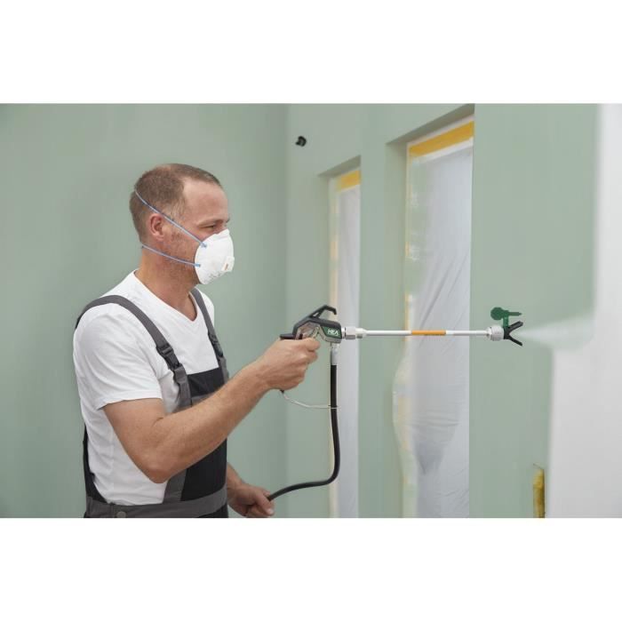 Airless paint gun - WAGNER - Control Pro 350R + 2 nozzles + extension - flow rate 1.50L/min - pressure 110 bars - 600W